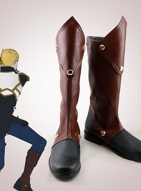 RWBY 强 亚克cos鞋定制 动漫Cosplay男靴支持看图制作