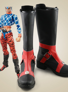 JOJO奇妙冒险第五部 米斯达 性感手枪 cosplay鞋来图定做171105