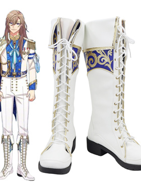 A3满开剧团 摄津万里Cosplay鞋cos鞋定制专拍