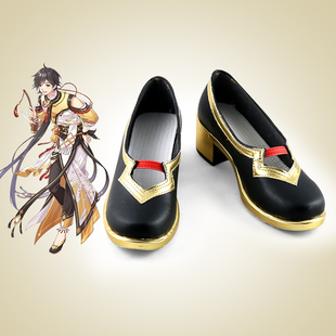 绍兴醉鸡 食物语cos鞋 动漫Cosplay靴子支持看图定制