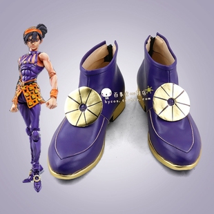 JOJO的奇妙冒险第五部 纳兰迦cos鞋 动漫Cosplay靴子定制