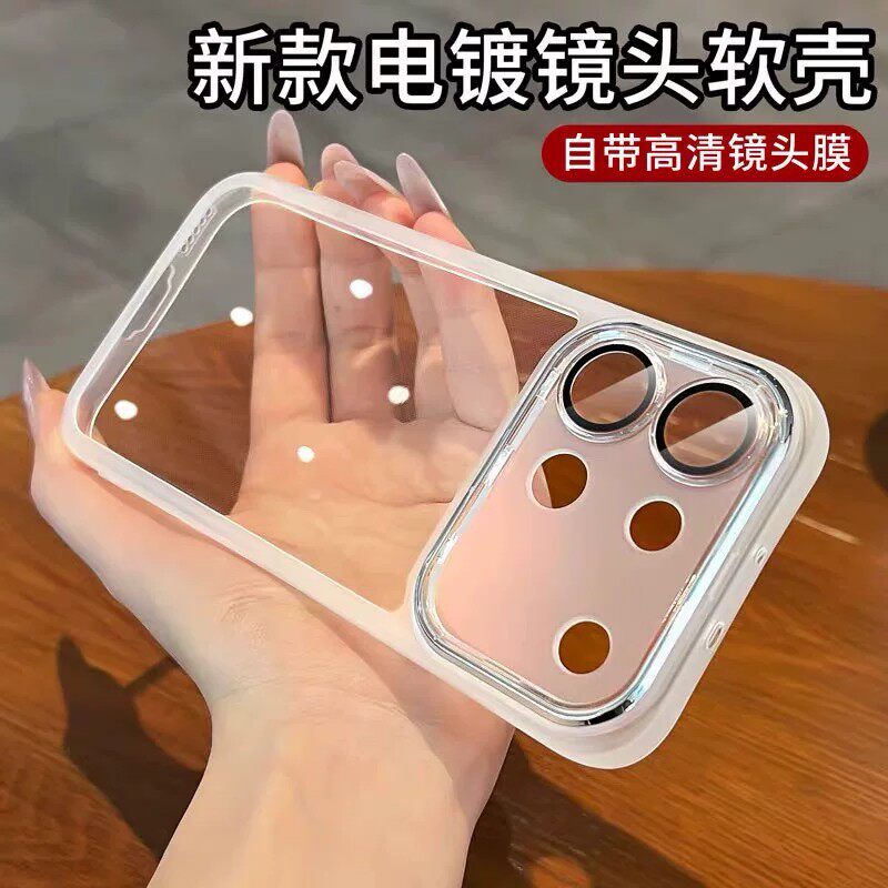 适用vivos60/元气版手机壳新款s50自带镜头膜透明简约s50promini硅胶全包VIVO防摔Pro保护套s30高级S20S19POR