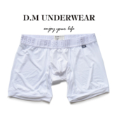 冰丝潮四角内裤 D.M男士 内裤 透气薄夏舒适平角丝滑运动体育生中长