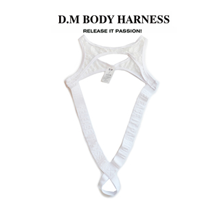 D.M男士性感肩带吊环料体缕空丁字裤个性潮字母蕾丝透气情趣诱惑