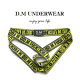 D.M男内裤 字母潮男 缕空吊环情趣丁字裤 低腰性感男双丁裤 个性