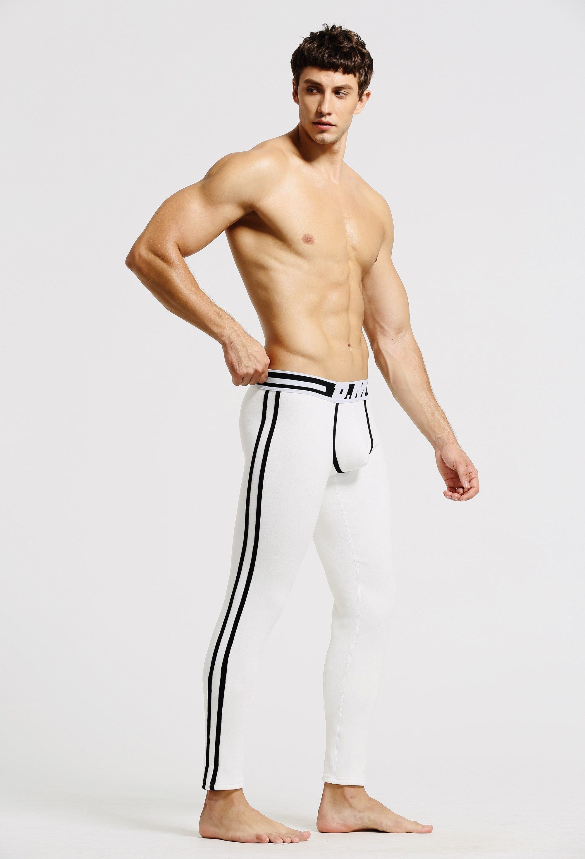 D.M男保暖裤 加绒加厚秋裤打底裤 冬季紧身棉裤毛裤绒裤低腰潮男,女士内衣/男士内衣/家居服,保暖裤,淘宝优惠券,粉丝福利购,淘宝优惠卷