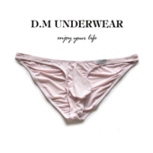 内裤 低腰性感锦纶潮时尚 丝滑三角裤 D.M男士 提臀紧身纯色冰丝正装