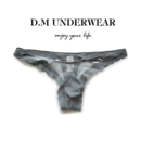 透明****单丁网纱 青年速干内裤 D.M性感蕾丝丁字裤 男低腰黑色T裤