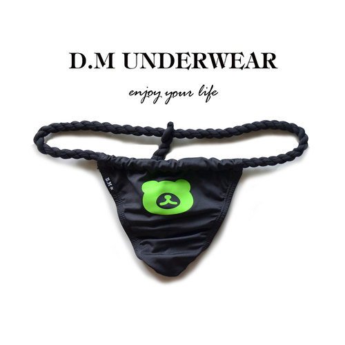 D.M丁字裤T裤小熊情趣诱惑单丁