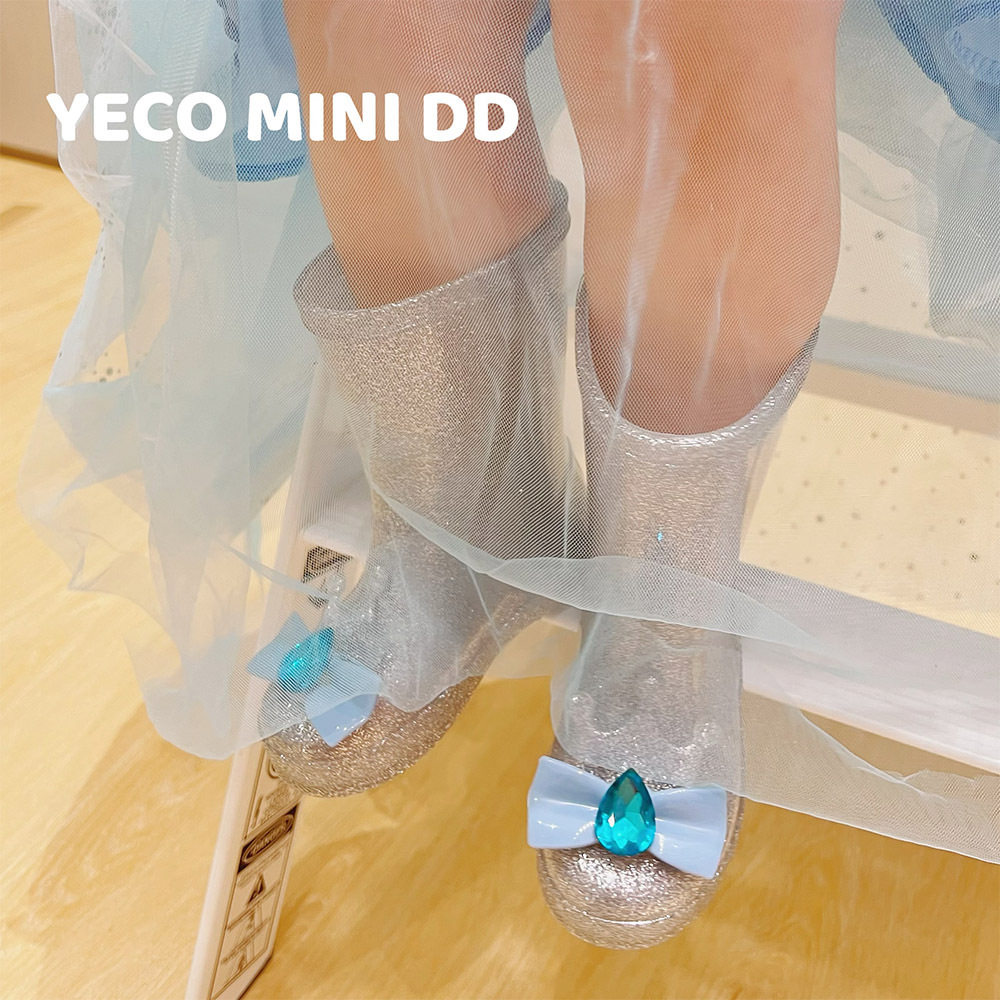 2026春夏新款儿童鞋爱莎公主雨鞋女童宝宝水鞋雨靴中小童学生套鞋