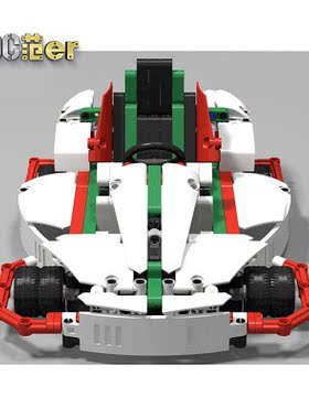 乐高科技 MOC零件包 gokart RC 卡丁车 赛车 飘移车 遥控模型