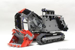 Mining 遙控 Terex 樂高科技 RH400 挖掘機 MOC零件包 Excavator