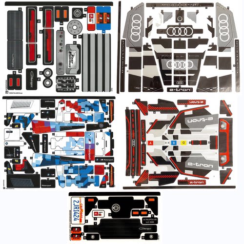 LEGO 乐高科技配件 42111 42160 42226 42231 道奇宝马奥迪 贴纸