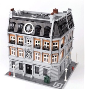 乐高街景 MOC零件包 奇异博士至圣所 复仇者联盟电影 建筑系列