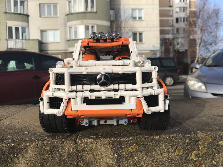 科技奔驰遥控模型乐高