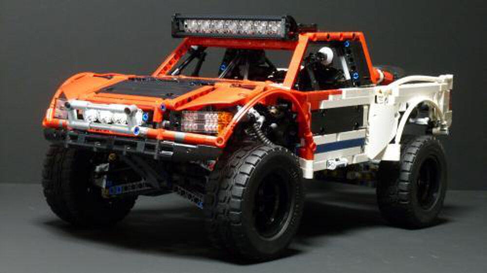 乐高科技 moc零件包 baja trophy truck 荒川 越野皮卡 遥控模型