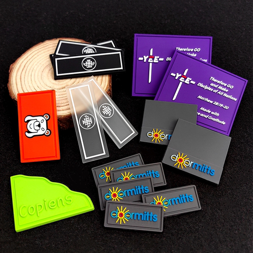 透明硅胶标PVC橡胶徽章