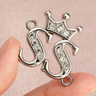 服装金属标牌定制铭牌配饰金属牌手工DIY字母手缝箱包五金标logo