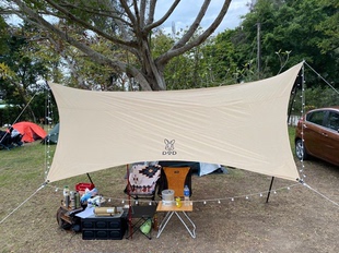 ITSUKA户外露营沙滩防晒防雨遮阳TT5 631 DOD天幕初学者 日本进口