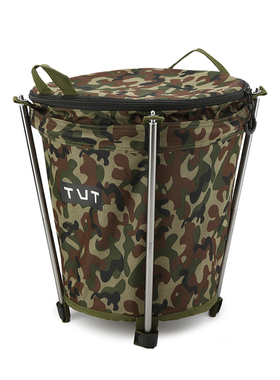 zanearts同款露营垃圾桶自驾户外可折叠野营便携车载收纳储物桶