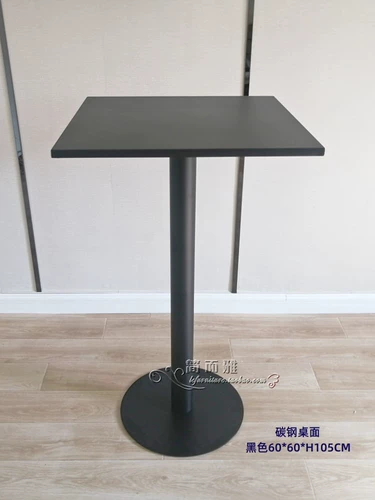 Новый стабильный батончик дома отдых с фиксированным баром с высоким черным винным столом по всей стране