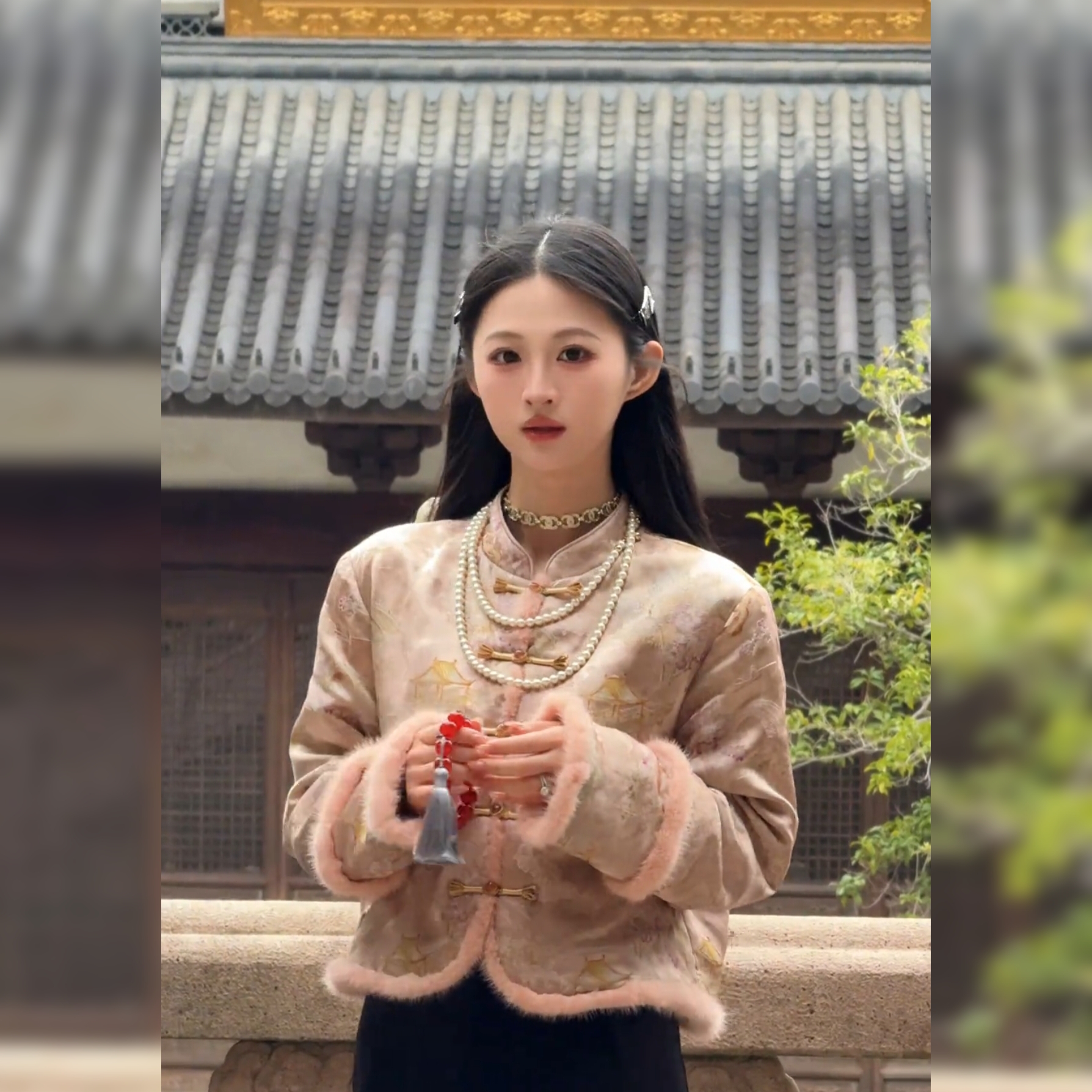 新中式立领盘扣上衣国风上衣