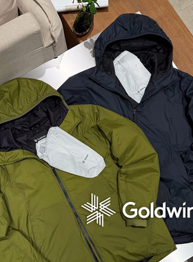 Goldwin授权 PERTEX QUANTUM 轻量化连帽防风棉服夹克 GM25304