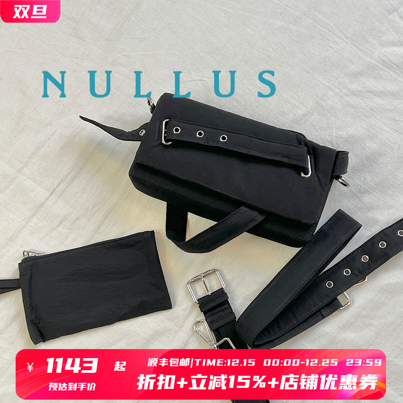 NULLUS百搭磁吸斜跨单肩包