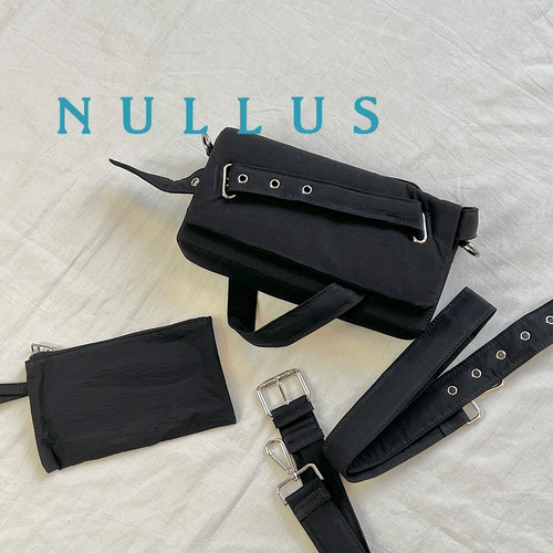 NULLUS百搭磁吸斜跨单肩包