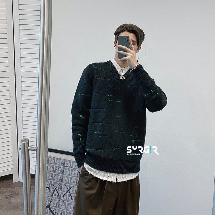 surgir买手店toga织线绿羊毛