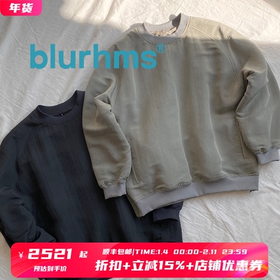 两色极简丝绸混纺侧拉链套头卫衣