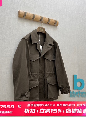 7折 blurhms ROOTSTOCK授权 日本制 苔藓棕巴恩风日系M47工装夹克
