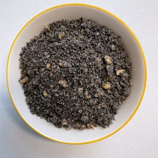 纯黑芝麻粉熟黑芝麻核桃粉500g 新鲜现磨 干吃即食 小时候的味道