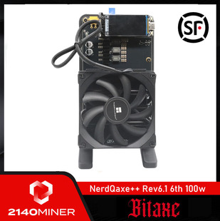 Rev6.1 BM1370 6th 100w 低功耗SOLO乐透机 全新NerdQaxe