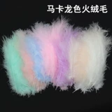 Dream Catcher Fatty Macaron Color Flush Diy Материал Серьги из ручной работы