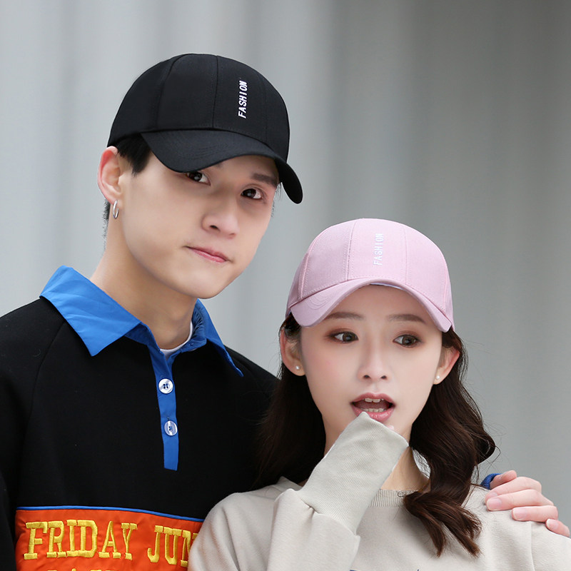 帽子女夏新款防晒遮阳帽韩版时尚街头鸭舌帽户外登山刺绣棒球帽男