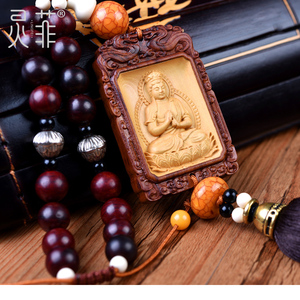 2023年大日如来汽车挂件生肖属猴属羊本命佛车内饰品吊饰挂饰男女