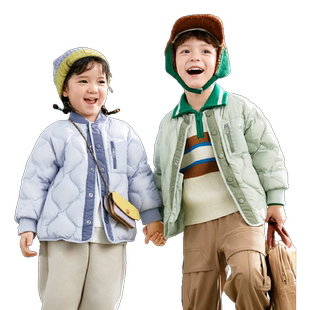 巴拉巴拉童装男童羽绒服宝宝儿童冬装轻薄女童内胆外套上衣潮流款