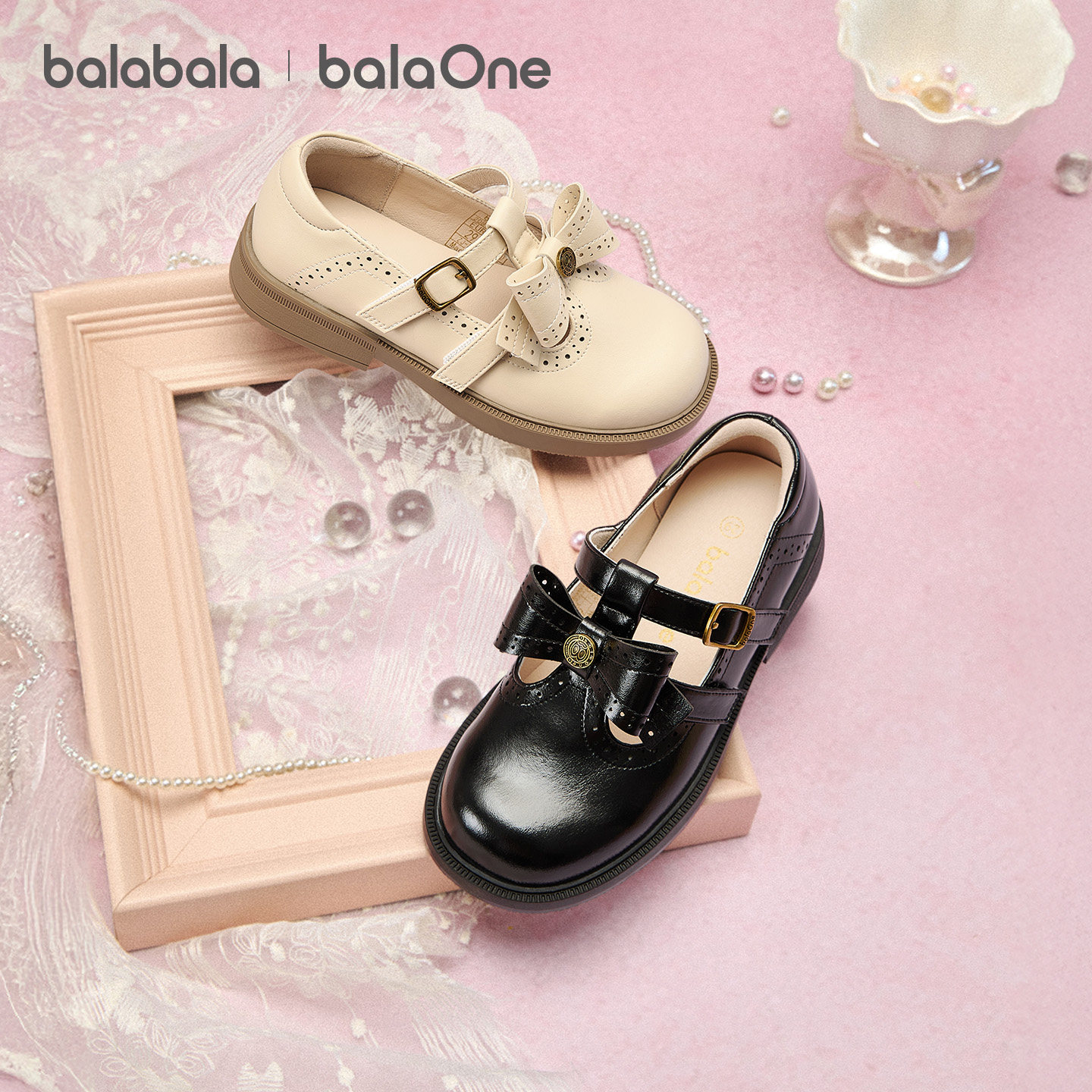 巴拉巴拉balaOne公主鞋甜美时尚图片
