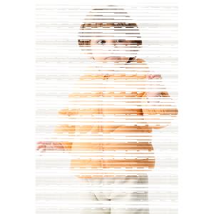 巴拉巴拉童装后背造型羽绒服