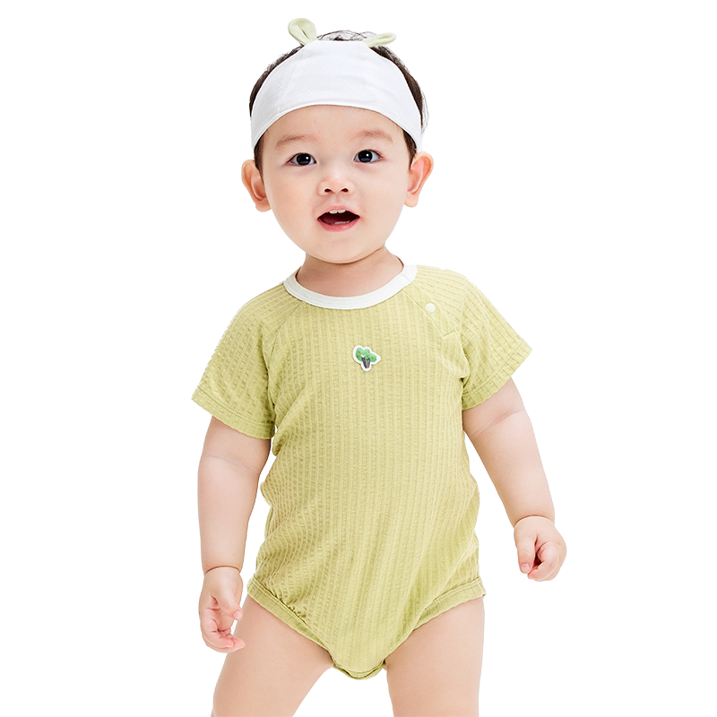 巴拉巴拉包屁衣新生婴儿衣服哈衣爬服2026新款宝宝春夏装两件装萌
