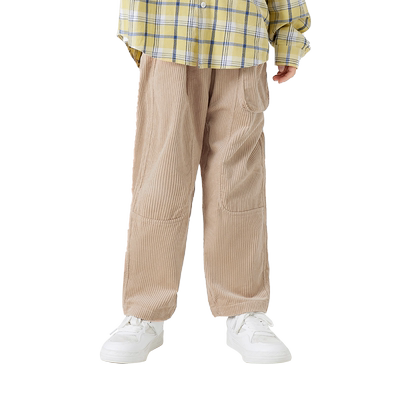 巴拉巴拉长裤男女童灯芯绒裤子秋