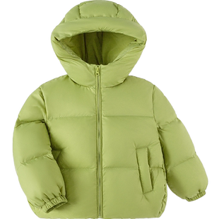 巴拉巴拉宝宝羽绒服冬装男童女童加厚保暖连帽2025儿童宝宝外套萌