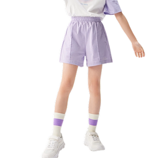 巴拉巴拉童装儿童短裤女童2026夏装休闲速干运动裤子时尚中大童潮