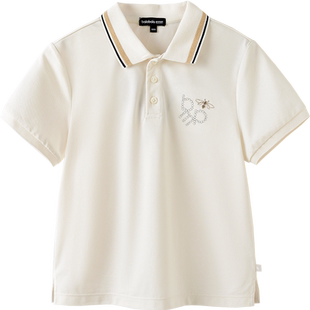 【premium】巴拉巴拉高端线夏探秘自然系列柔软短袖poloT恤男上衣