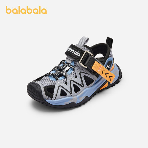 巴拉巴拉儿童运动凉鞋男防滑透气