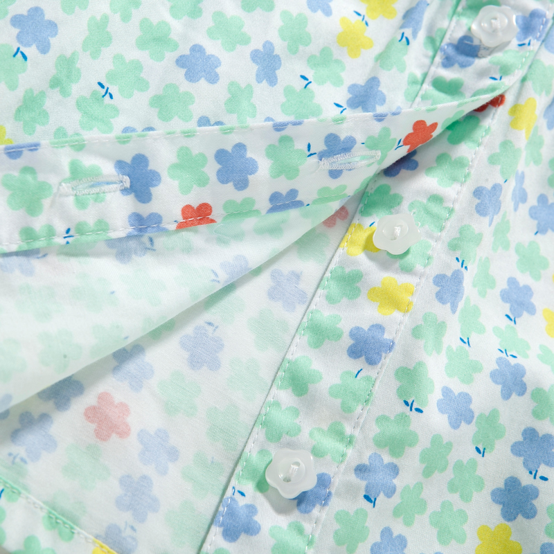 Chemise fille à manche longue - Ref 2085585 Image 4