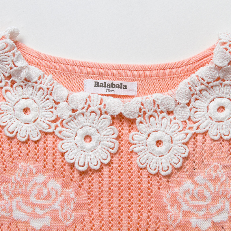 Pull fille à manche longue - Ref 2104978 Image 4