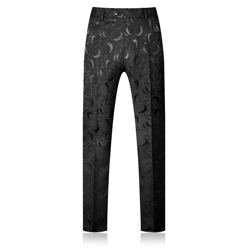 【白底】商务修身休闲西裤直筒正装西服男士裤子U8660-1*P90图片