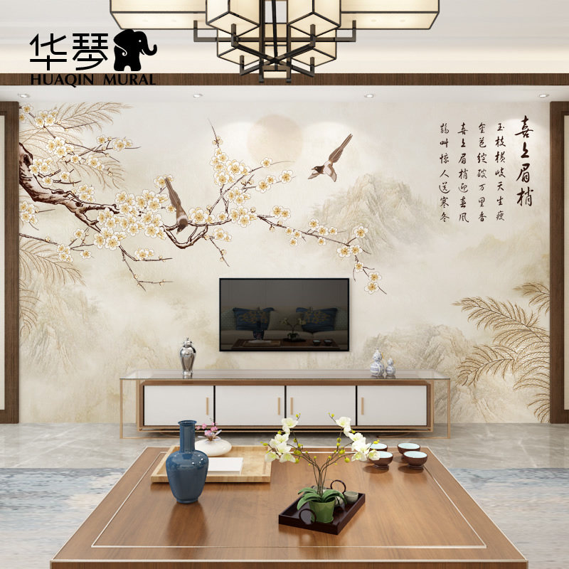 背景墙布定制十年老店终身质保